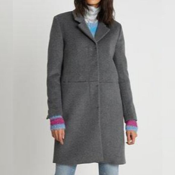Selected Femme Wool Blend Coat Grey –XS - Picture 1 of 16